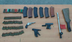 Xankəndidə xeyli silah-sursat aşkarlanıb