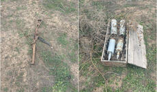 Cəbrayılda azad edilən kənddən tank mərmisi aşkarlanıb