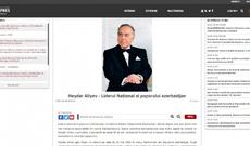 AGERPRES milli xəbər agentliyi Heydər Əliyevin həyat və fəaliyyətindən bəhs edən məqalə yayıb