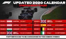 "Formula 1": İlk 8 Qran-prinin təqvimi açıqlandı