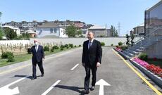 Prezident İlham Əliyev Bakının Xətai rayonunda “Azərenerji”nin “Əhmədli” yarımstansiyasının açılışında iştirak edib