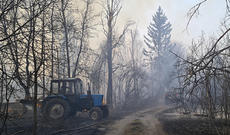 Çernobıl zonası yenidən yandı