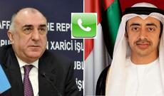 Azərbaycan və BƏƏ XİN rəhbərləri arasında telefon danışığı olub