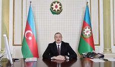 İlham Əliyev bu prezidentlərlə videogörüş keçirdi