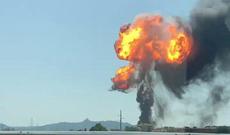 Gəncədə yanacaqdoldurma məntəqəsi partladı