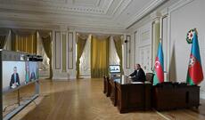 Prezident İlham Əliyev Ceyhun Bayramovu Xarici İşlər naziri təyin olunması ilə əlaqədar videoformatda qəbul edib