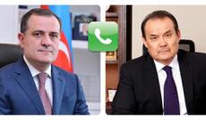 Ceyhun Bayramovla Türk Şurasının baş katibi arasında telefon danışığı olub