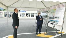 Prezident İlham Əliyev Əmirvan-Vəndam avtomobil yolunun açılışında iştirak edib