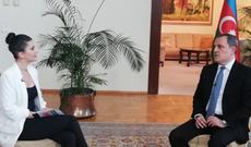 Ceyhun Bayramov Türkiyə televiziyasına müsahibə verib