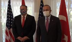 Çavuşoğlu və Pompeo arasında görüş keçirilib