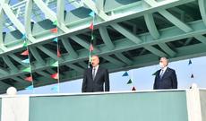 Prezident yerüstü piyada keçidinin açılışında