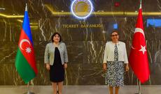 Sahibə Qafarova Türkiyənin Ticarət naziri ilə görüşüb