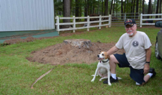 It sahibini ölümcül zəhərli ilandan xilas edib