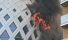 Beyrutda  güclü yanğın başlayıb