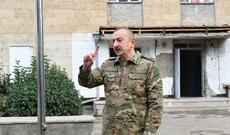 Prezident: "Şanlı Azərbaycan Ordusu bu istiqamətdə hücum edərək düşməni qova-qova torpaqlarımızdan çıxartdı"-Video