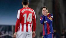 Messi klub karyerasında ilk dəfə qırmızı vərəqə ilə cəzalandırılıb