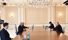 Prezident İlham Əliyev Türkiyənin Milliyətçi Hərəkat Partiyasının sədr müavinini qəbul edib