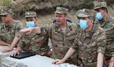 Separatçılardan “qiyamçı general”a dəstək