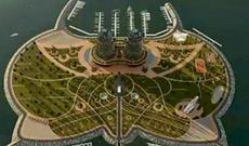 Xəzər dənizində süni ada yaradılır