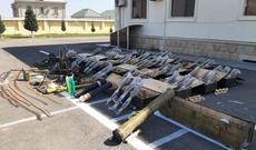 Füzulidə xeyli silah-sursat aşkar edildi