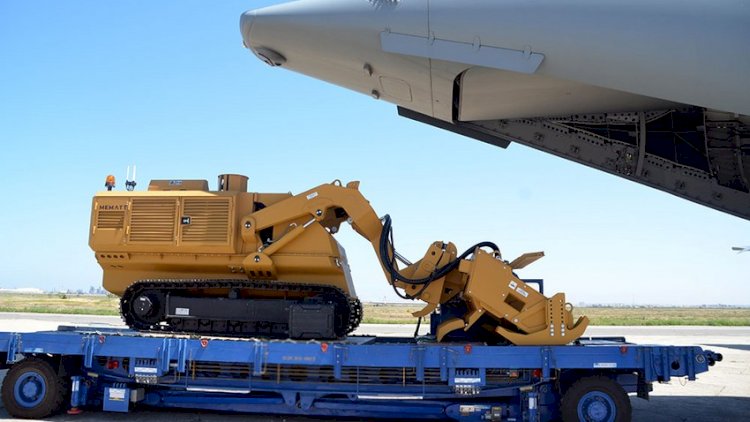 Azərbaycana yeni mühəndis texnikası və avadanlıqlar gətirildi - Video