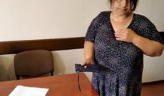 Qusarda falçı qadın həbs edilib