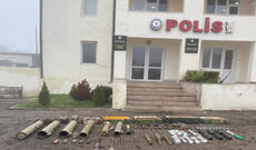 Şuşada silah-sursat aşkarlandı
