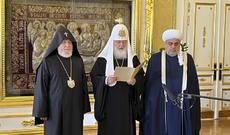 Azərbaycan, Ermənistan və Rusiya dini liderləri birgə  bəyanat veriblər