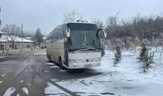 Qara görə Şuşadan çıxa bilməyən sərnişin avtobusu Bakıya yola düşdü