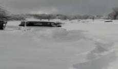İsmayıllıya 1 metr qar yağdı, Lahıcda qar uçqunu oldu