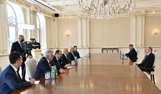 Prezident İlham Əliyev Vahid Kirişçini qəbul etdi
