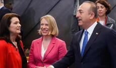 Çavuşoğlu və xanım həmkarı arasında şok dialoq - Otaqda gərgin müzakirə