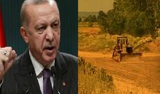AFİNA ƏRDOĞANIN HƏDƏLƏRİNDƏN QORXUYA DÜŞDÜ - Sərhəddə səngər qazmağa başladı