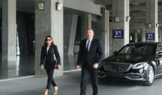 İlham Əliyev və Mehriban Əliyeva İsmayıllıda otel açılışında iştirak edib
