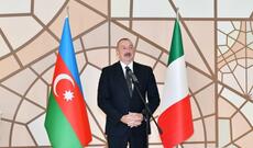 Prezident: "Bu gün İtaliya-Azərbaycan əlaqələrinin yeni səhifəsi açılır"
