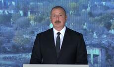 Ağdamda ilk Milli Şəhərsalma Forumu başlayıb, tədbirdə Prezident İlham Əliyev çıxış edir