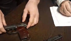 “Makarov” tapançası satmaq istəyən şəxs saxlanılıb - VİDEO