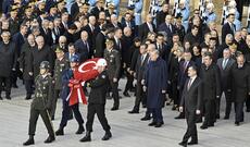 Türkiyədə Cümhuriyyətin qurucusu Mustafa Kamal Atatürkün xatirəsi anılıb