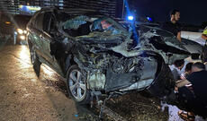 Bakıda maşın yük avtomobilinə çırpılıb: Xəsarət alan var