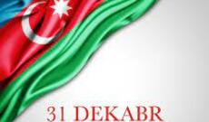 Bu gün 31 Dekabr - Dünya Azərbaycanlılarının Həmrəyliyi Günüdür
