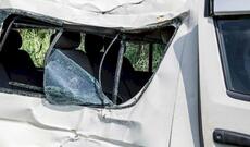 Sumqayıtda dəhşətli qəza: İki mikroavtobus toqquşdu