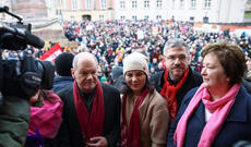 Almaniyada təxminən 10 min insanın iştirak etdiyi etiraz aksiyası keçirilib