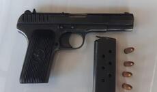 Keşlə dəmir yolu stansiyasında silahlı şəxs saxlanılıb