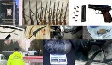 Abşeronda əməliyyatlar: Silah və narkotik götürüldü