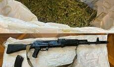 Xızı polisi silahlı şəxs və yarım kiloqrama yaxın narkotik aşkar edib