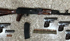 Qanunsuz saxlanılan silah-sursat aşkar edilərək götürülüb