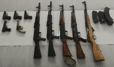 Xankəndidə silah-sursat tapıldı