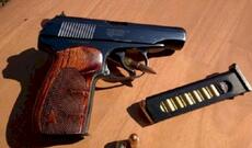 Bakıda silahlı şəxs saxlanıldı