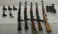 Xankəndidə silah-sursat tapıldı