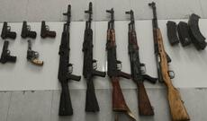 Xankəndidə avtomat və qumbaralar tapıldı